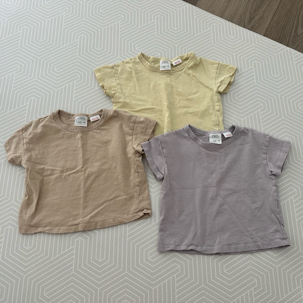 Zara kids t-shirts